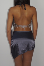 Load image into Gallery viewer, JANINE MAY X BY NISH MINI ASYMMETRICAL SKIRT
